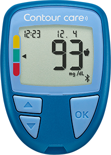 Contour CARE blood glucose meter